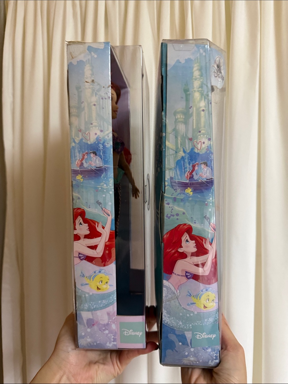 Disney Singing Ariel & Prince Eric Barbie Dolls - Picture 4 of 6
